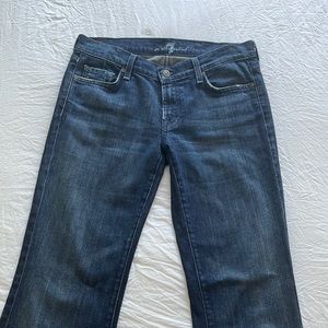 Vintage 2000’s 7 For All Mankind flare low rise jeans